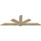 Ekena Millwork Kennewick Rough Sawn Timber Gable Bracket, Douglas Fir, 84"W x 28"H x 2"D x 6"F, 8/12 Pitch GBW084X28X0206KEN00RDF - alternate 4